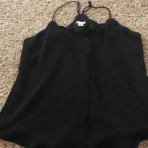 Jcrew scalloped cami
